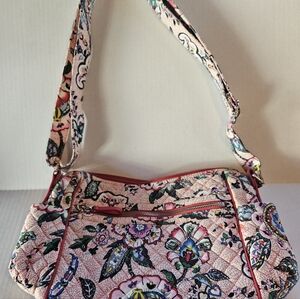 Vera Bradley Floral Pink Shoulder Bag
